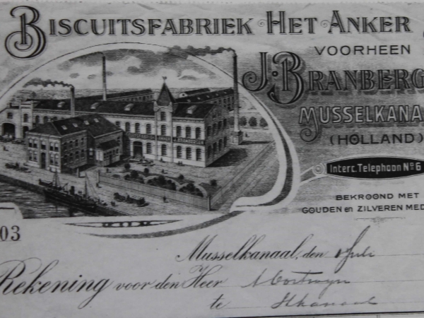 1914 Rekening Branbergen